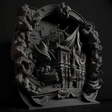 3D мадэль Джованни Баттиста Пиранези (STL)